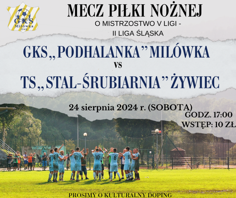 W sobotę gościmy u siebie drużynę z Żywca!
